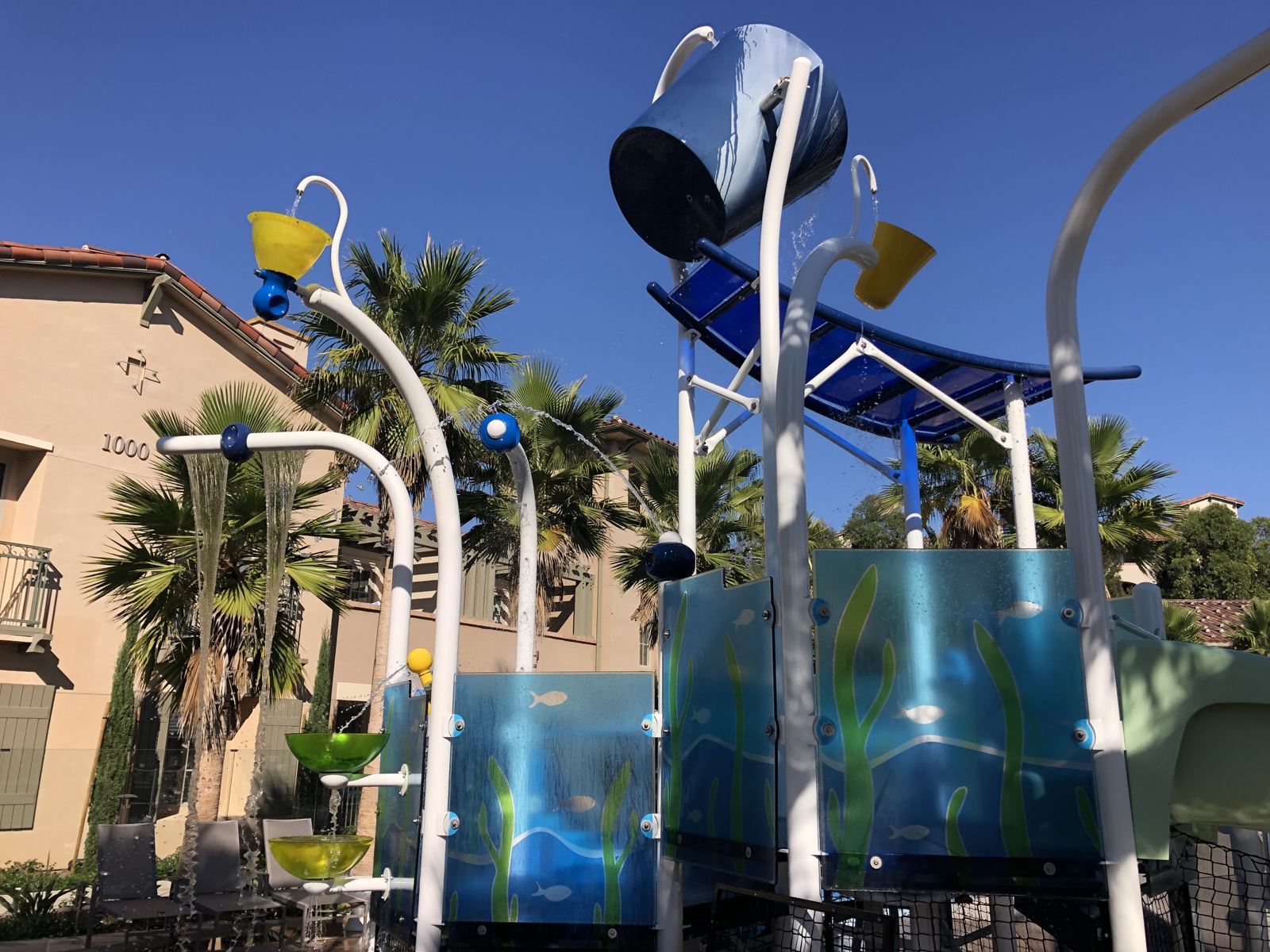 Splash Pads & Water Play at Marriott Newport Coast Villas